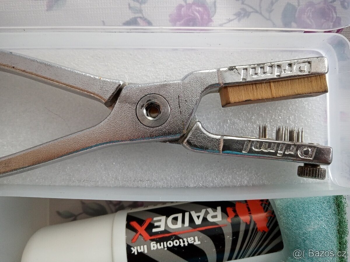 Tetovací kleště na zakrslé králíky originál Driml