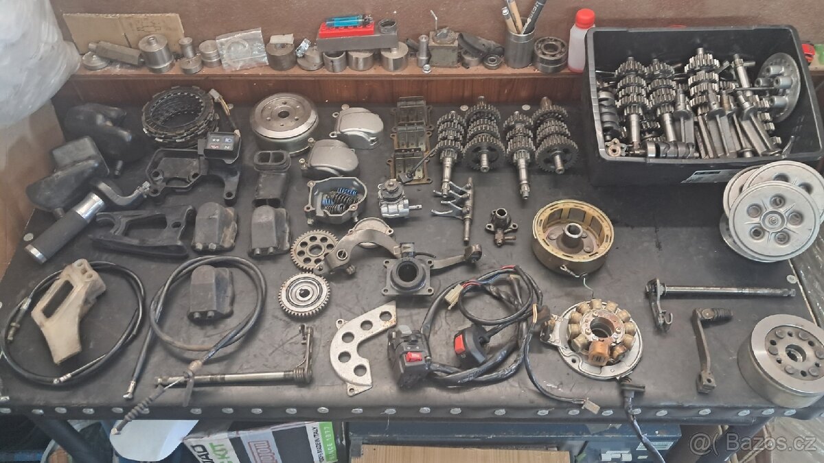 Yamaha DT 125 R RE X díly