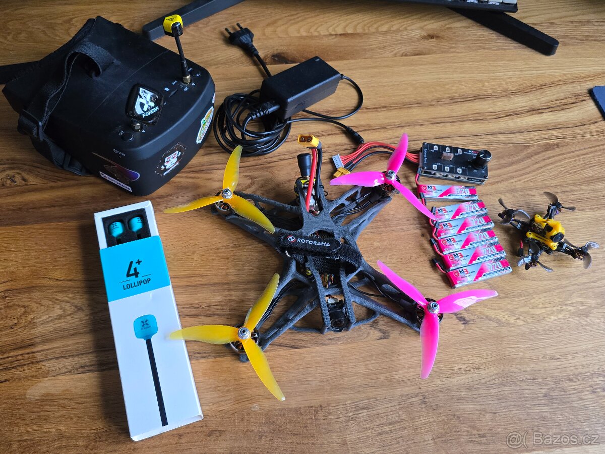 FPV 2 drony a spousta věcí