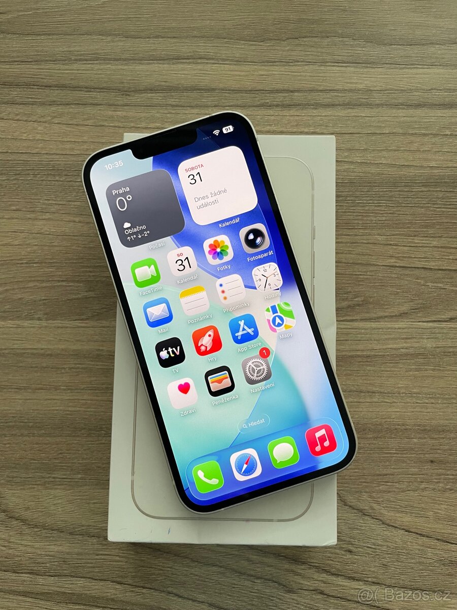 IPhone 13 128GB nová baterie.