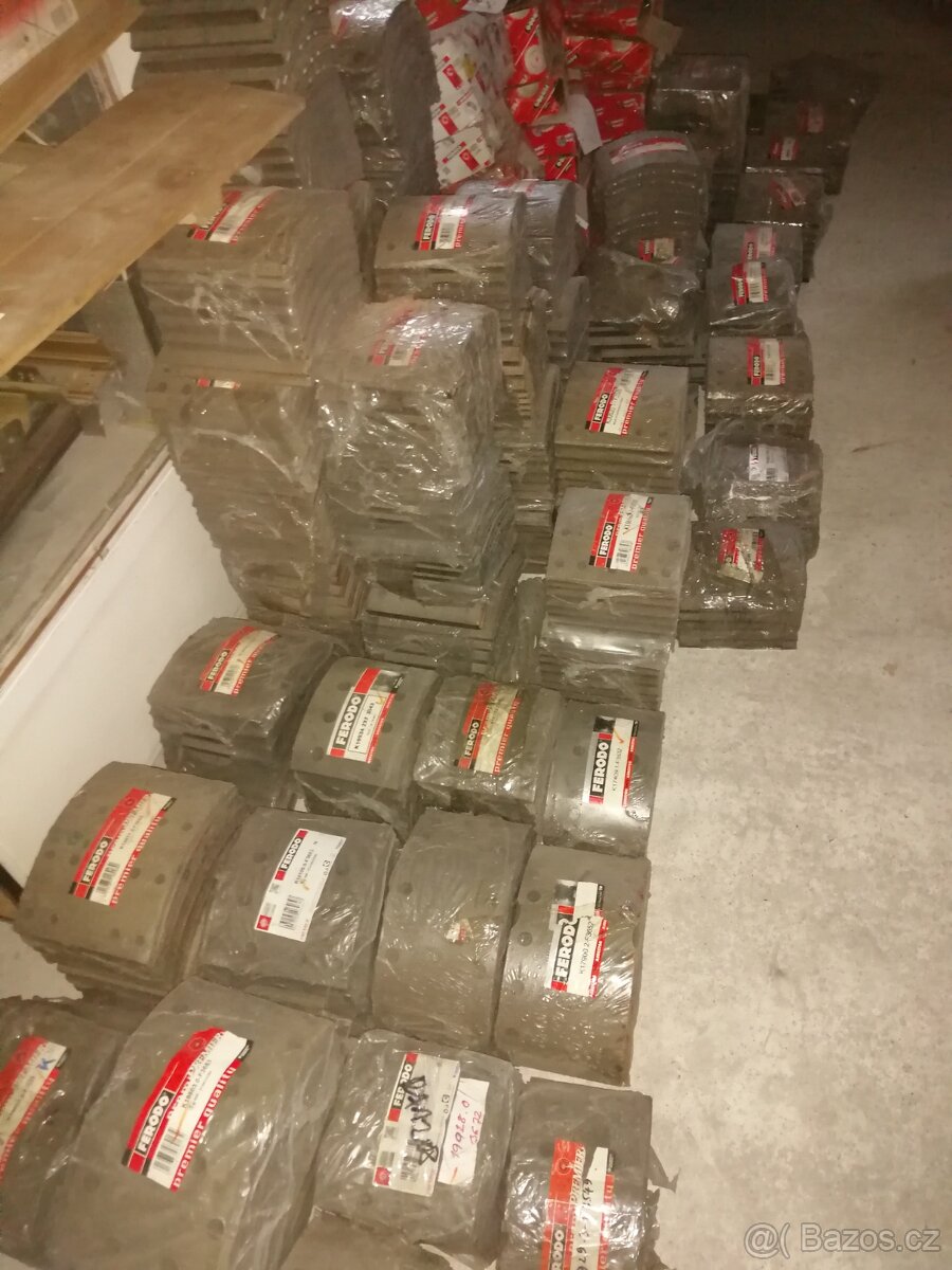 Brzdové obložení sady Ferodo, Bernet,Textar atd