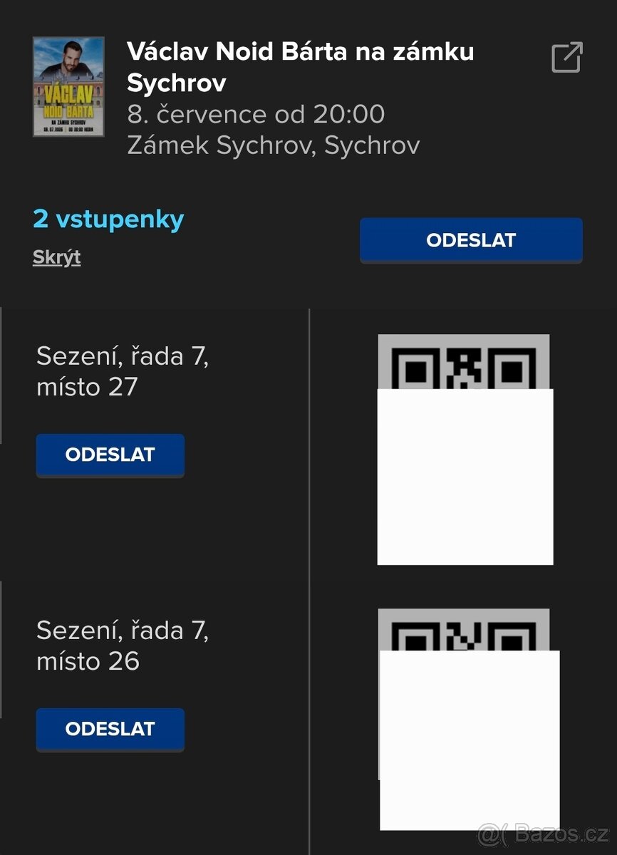 Václav NOID Bárta Sychrov 8.7.2026