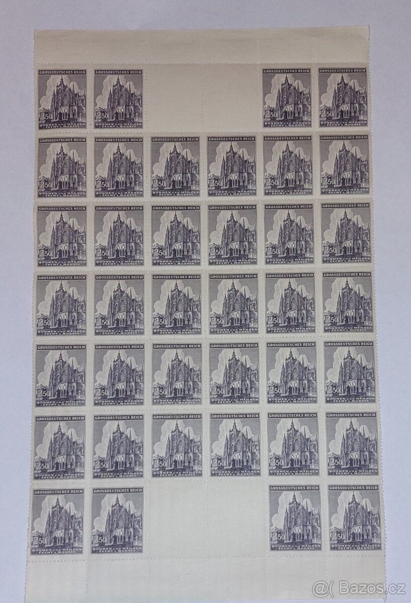 Poštovní známky velkoněmecká říše