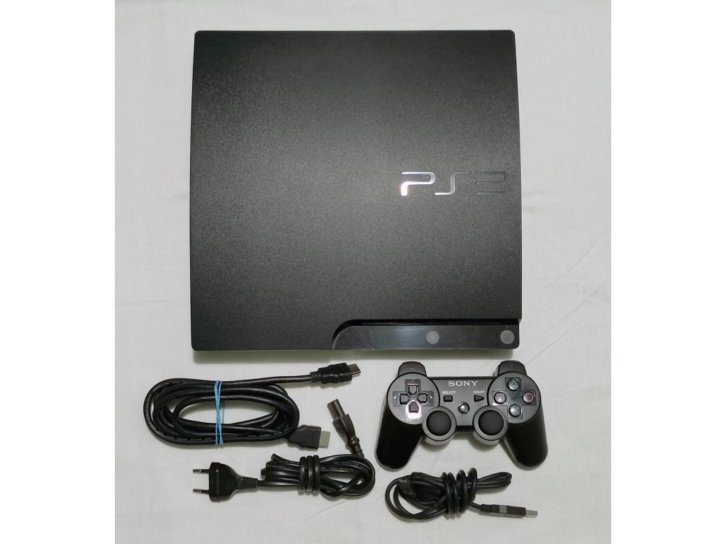 Playstation 3 slim, 320 GB + Move + Eye Move kamera + hry
