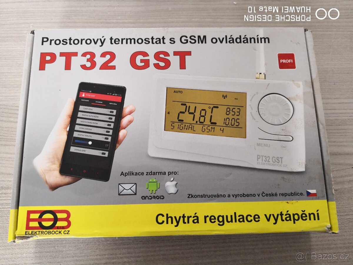 Termostat s GSM module PT 32 GST