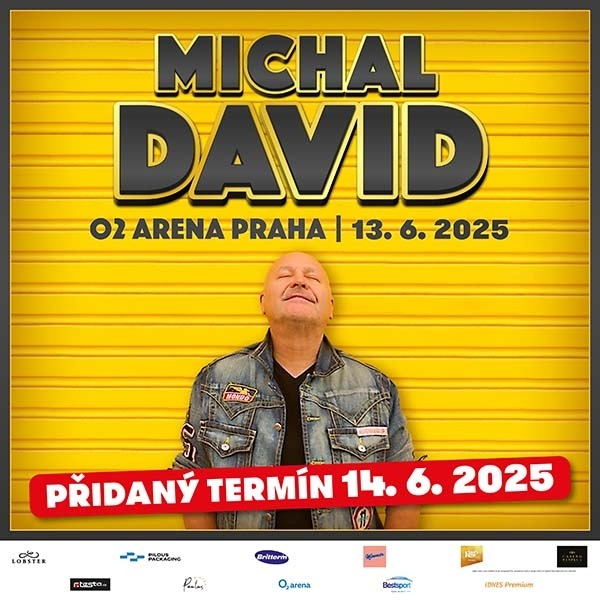MICHAL DAVID 14.6. VIP KLUBOVÉ PATRO