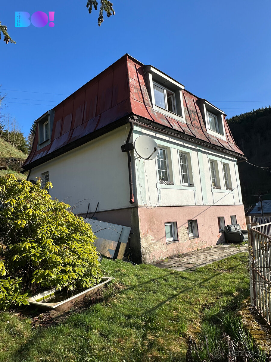 Prodej rodinného domu 5+1, ul. Na Svornosti, Jáchymov