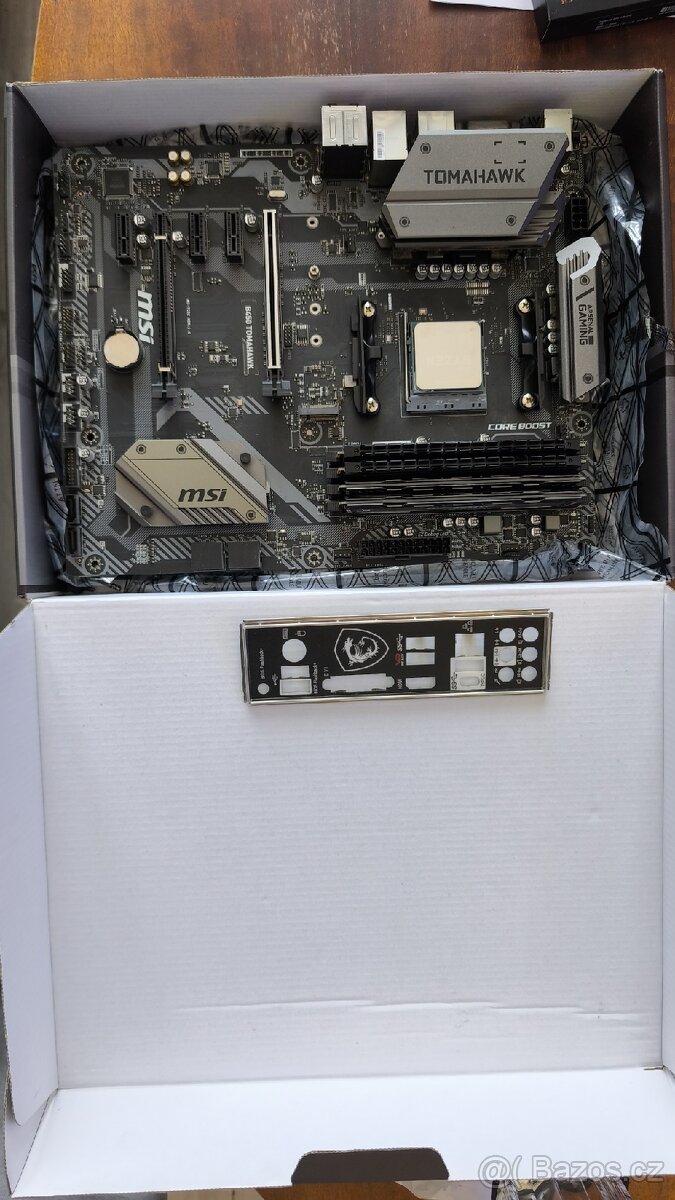 B450 Tomahawk + 5800 X3D + 4x 8Gb 3200Mhz RAM