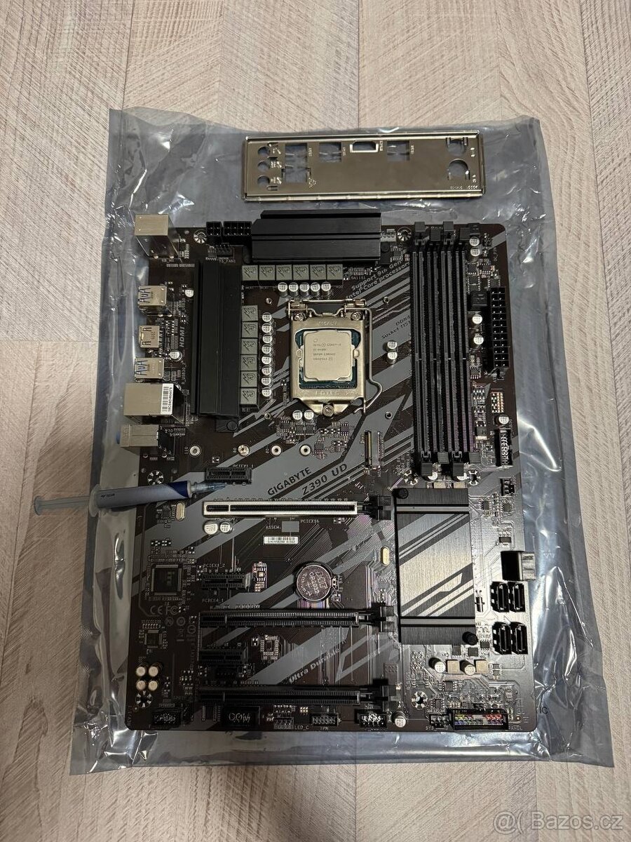 Intel i5 9400f + GigaByte Z390
