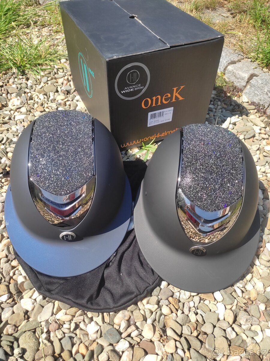 Nová helma ONE K Avance Glitter Chrome Polo visor