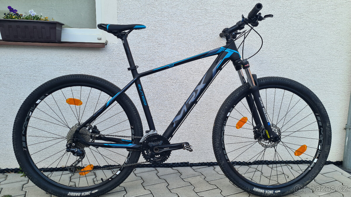 MRX Elite 29, Hydr. brzdy, Shimano Deore, Rám 19,5, Doklady