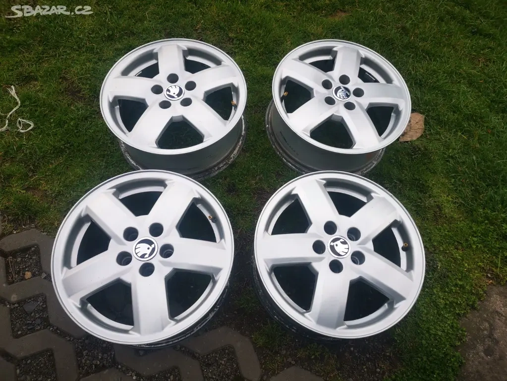 ALU disky originál Škoda 5x100 R15