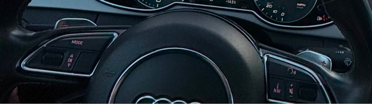 Pádla volantu Audi S/RS