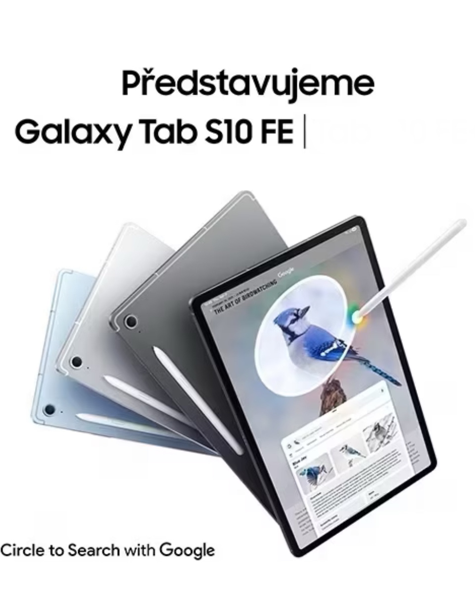 Dotykový tablet Samsung Galaxy Tab S10 FE 5G 8 GB / 128 GB