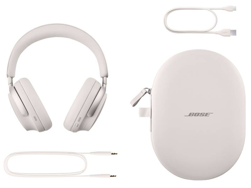 bezdrátová sluchátka Bose QuietComfort Ultra Headphones bílá