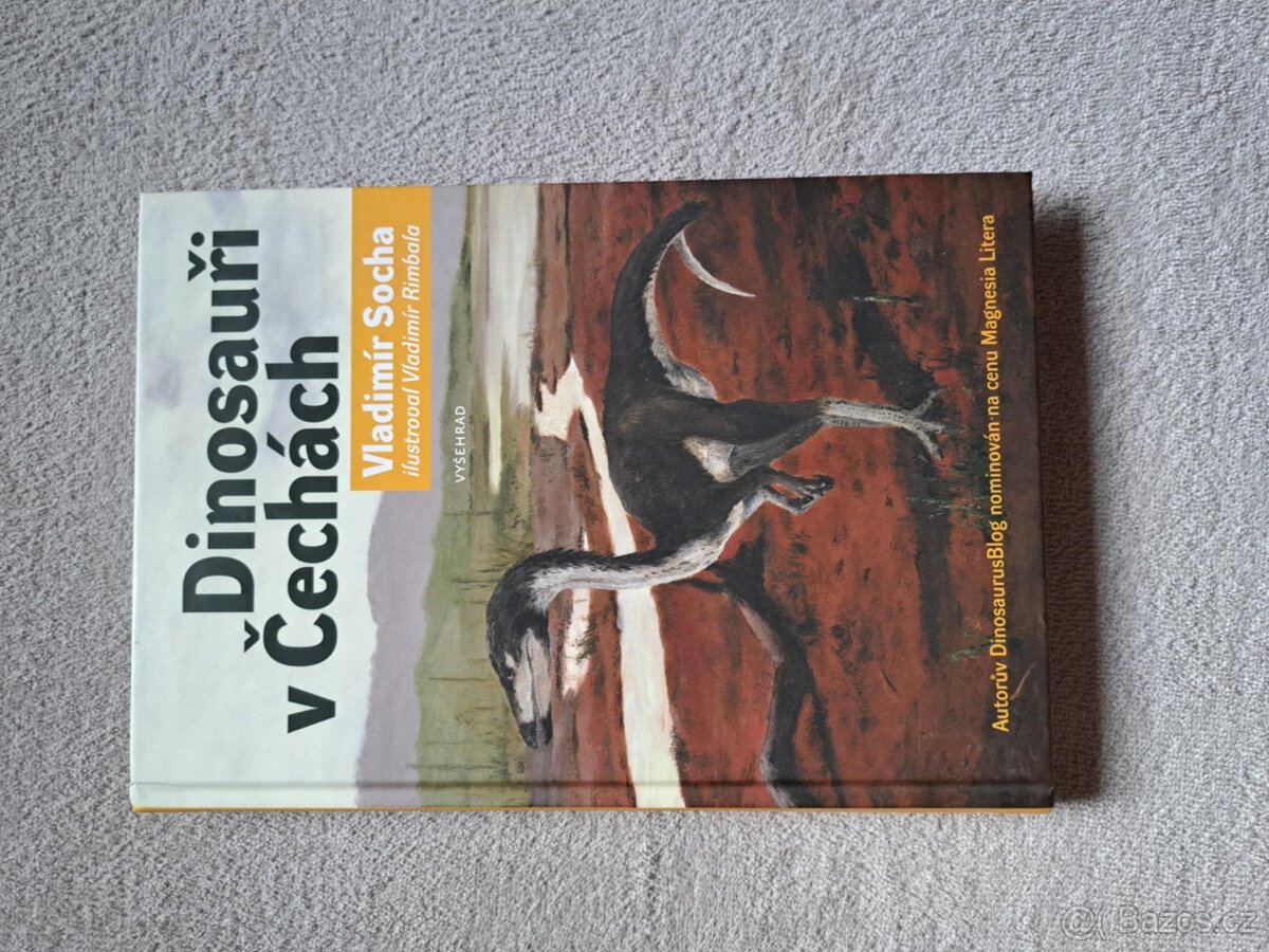 Kniha Dinosauři v Čechách
