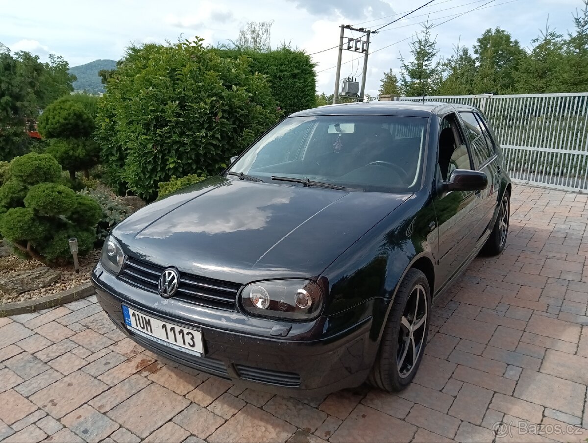 Vw golf 4 1.9tdi,96kw,r.2003,org.km,stk v ČR