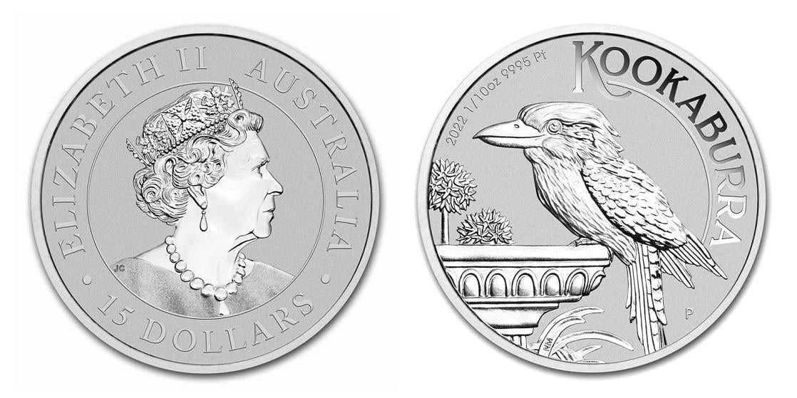 Stříbrná mince Kookaburra 2022 1 oz