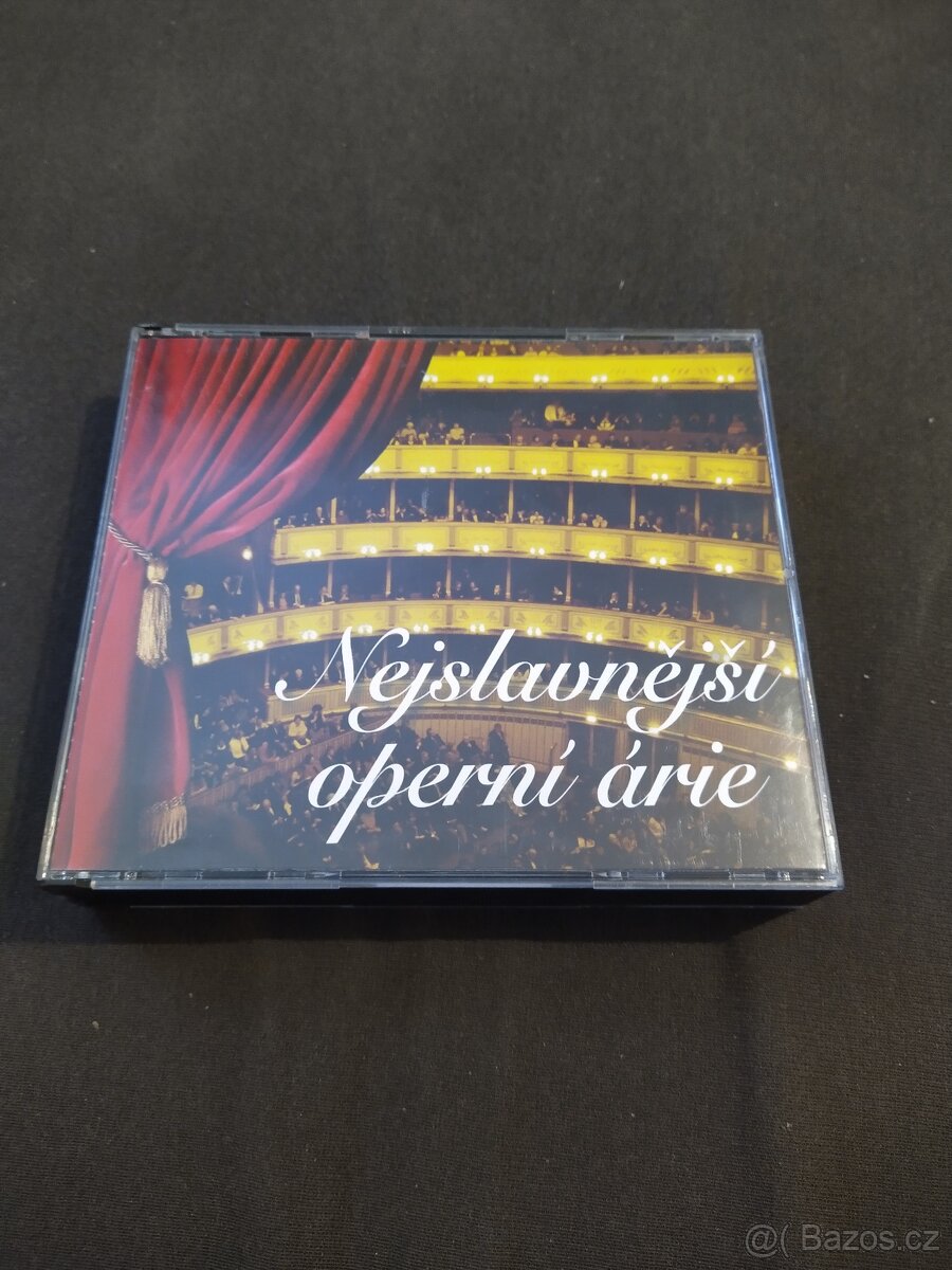 CD nejslavnější operní árie