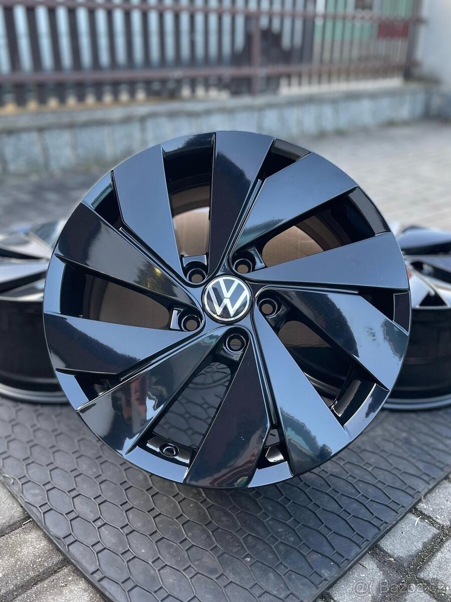 ORIGINÁL Alu Volkswagen Belmont R17, 5x112 - TOP STAV