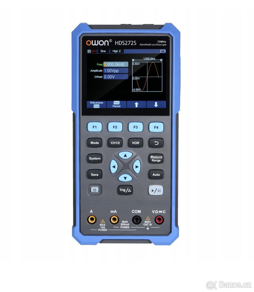 Osciloskop OWON HDS272 dvoukanálový 70MHz