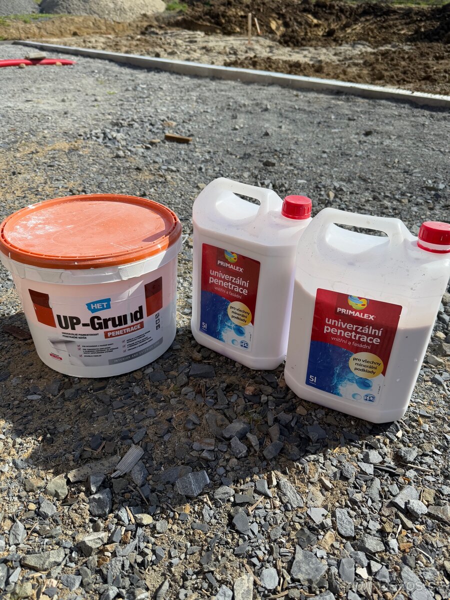 Univerzální penetrace a penetrace pro sádrokarton