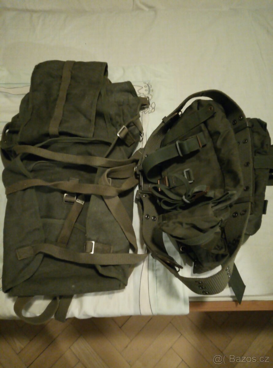 Retro trampský/vojenský batoh,U.S.Torna,Usárna