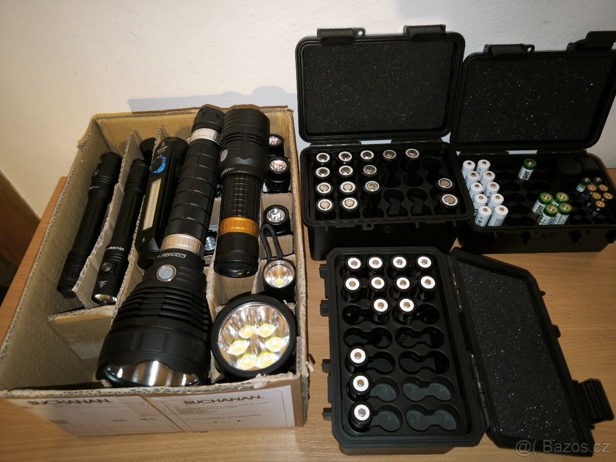 Hliníkové dobíjecí li-ion svítilny Sofirn, Wurkkos, Convoy