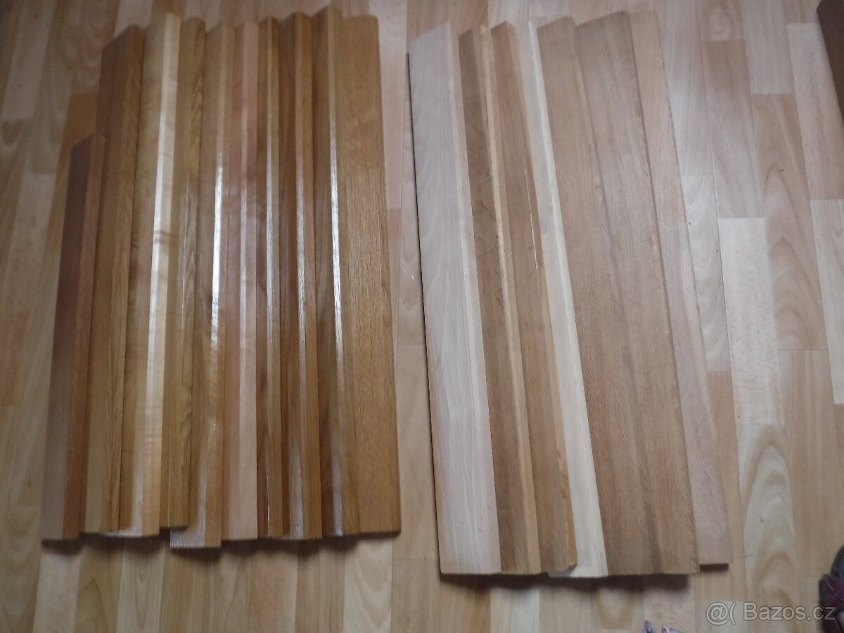 Dubové a bukové dveřní prahy