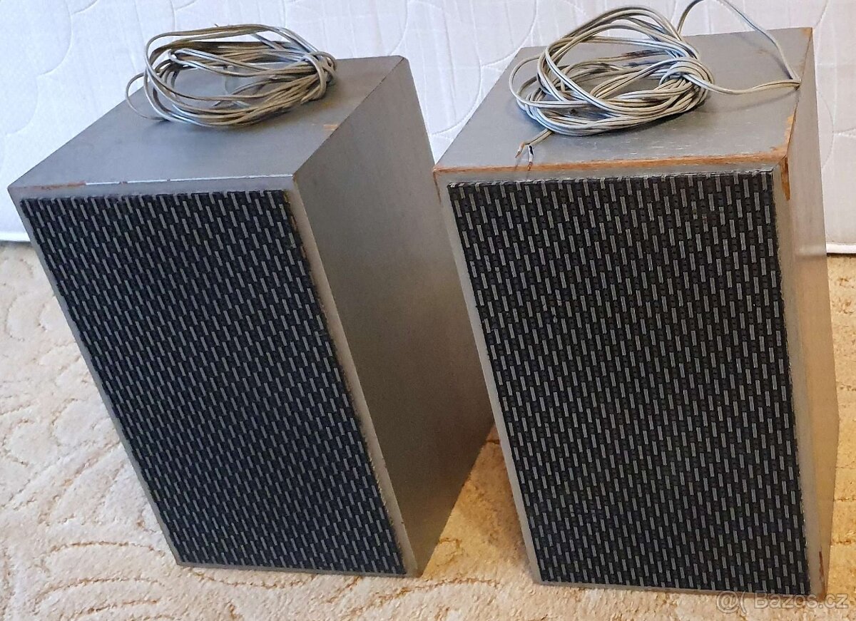 Reproduktory Supraphon RK-09 4 ohmi, 2x reproduktor Tesla