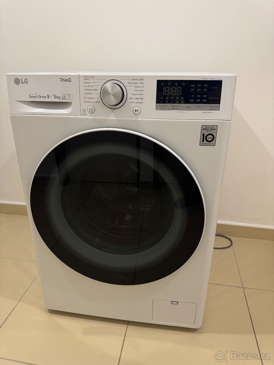 Pračka se sušičkou LG F4DN509SO