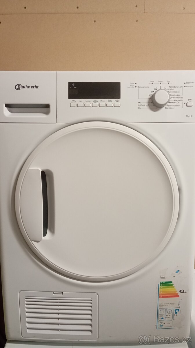Sušička prádla bauknecht