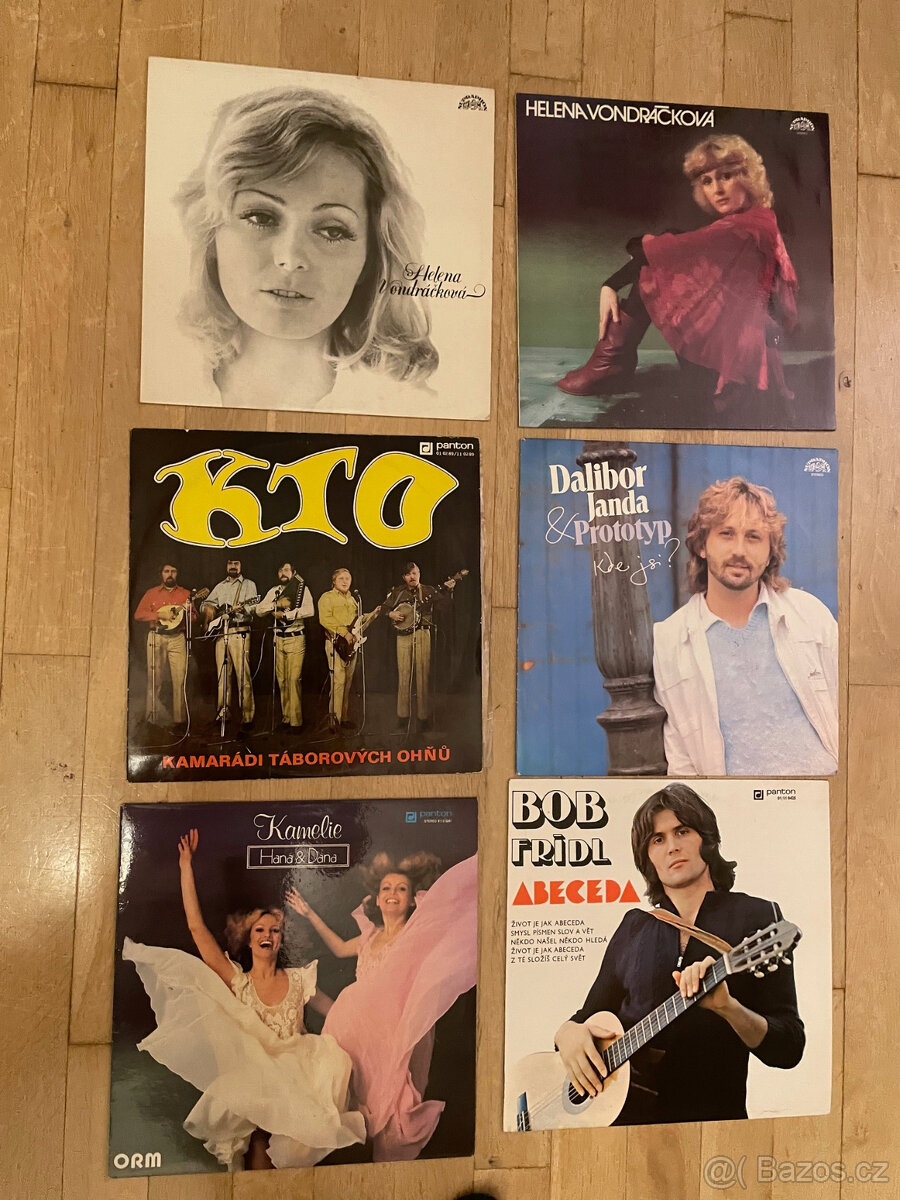 LP desky v pěkném stavu