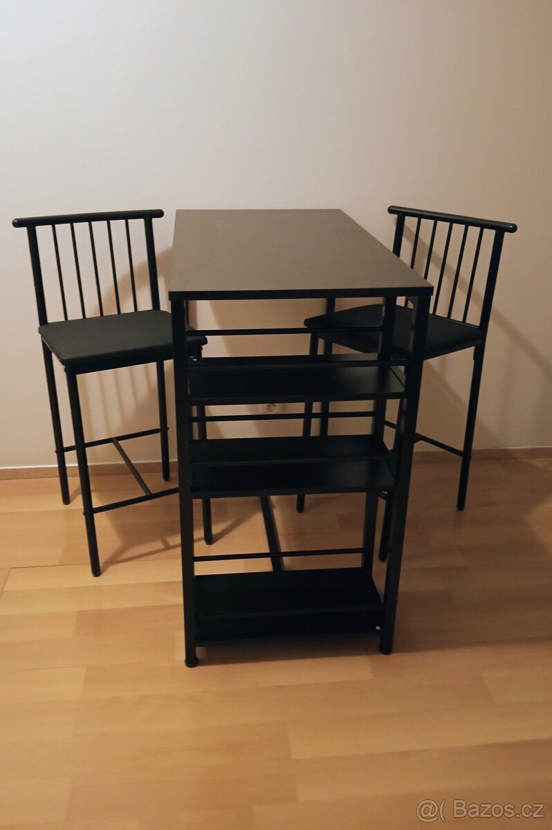Barový stůl se židlemi - nové