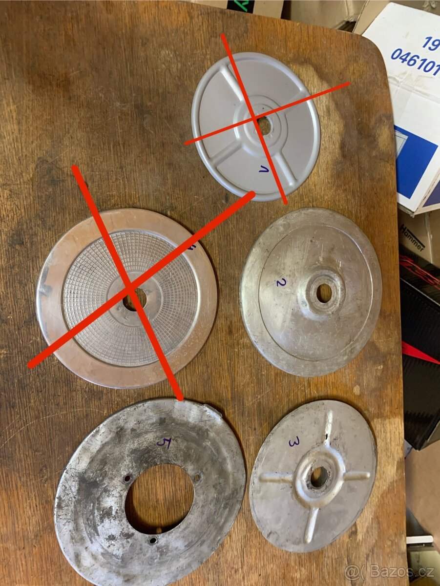 Talíře rozety Jawa/čz