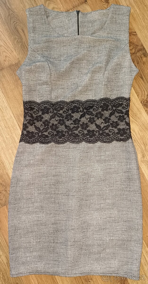 SLUŠIVÉ ELEGANTNÍ ŠATY S KRAJKOU - VEL.S==========