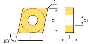 Soustružnická VBD CNMM250924-HH NC3120