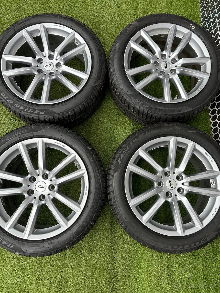 245/45 R18 - 5x112 - ZIMNÍ SADA PIRELLI