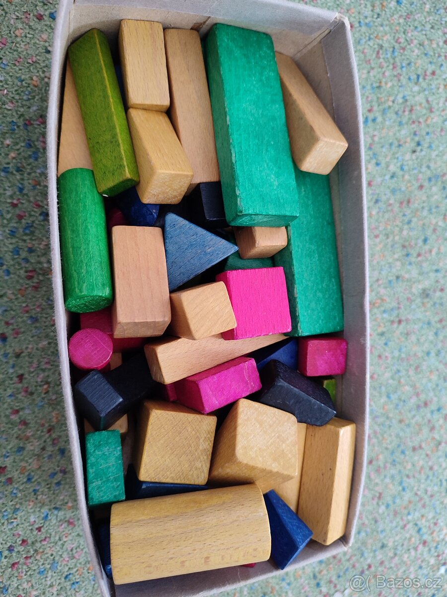 Dřevěné kostky