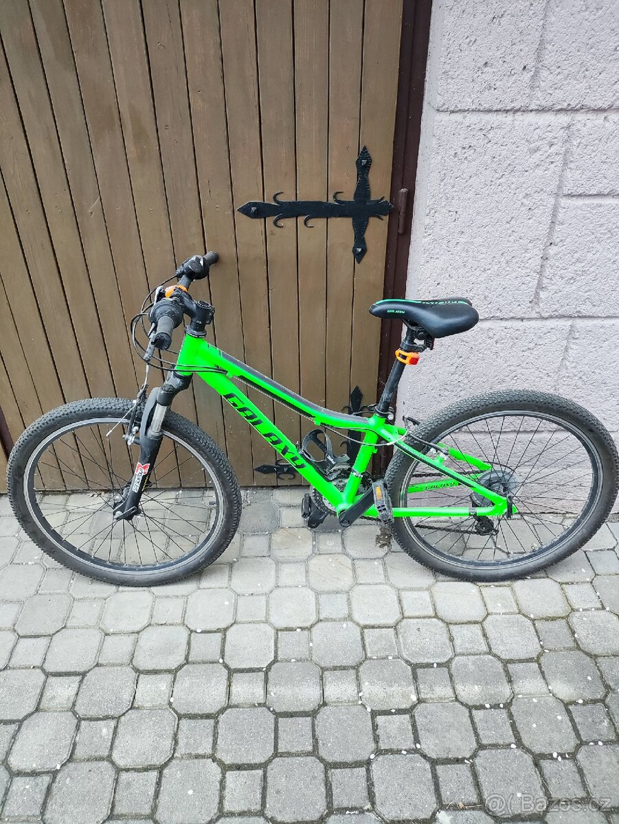 Kolo dětské GALAXY KENTAUR 24" ZELENÁ