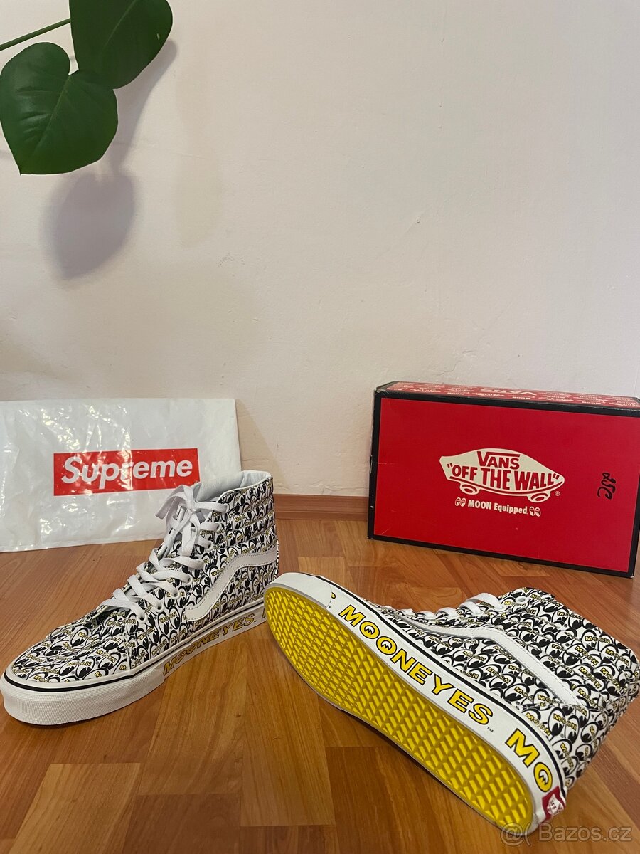 Vans Mooneyse true white/yello