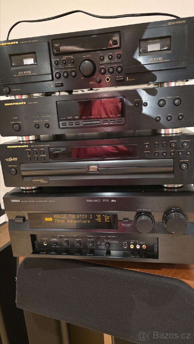 Souprava Yamaha DSP-A1 , Marantz CC3000, ST6000 , SD4050