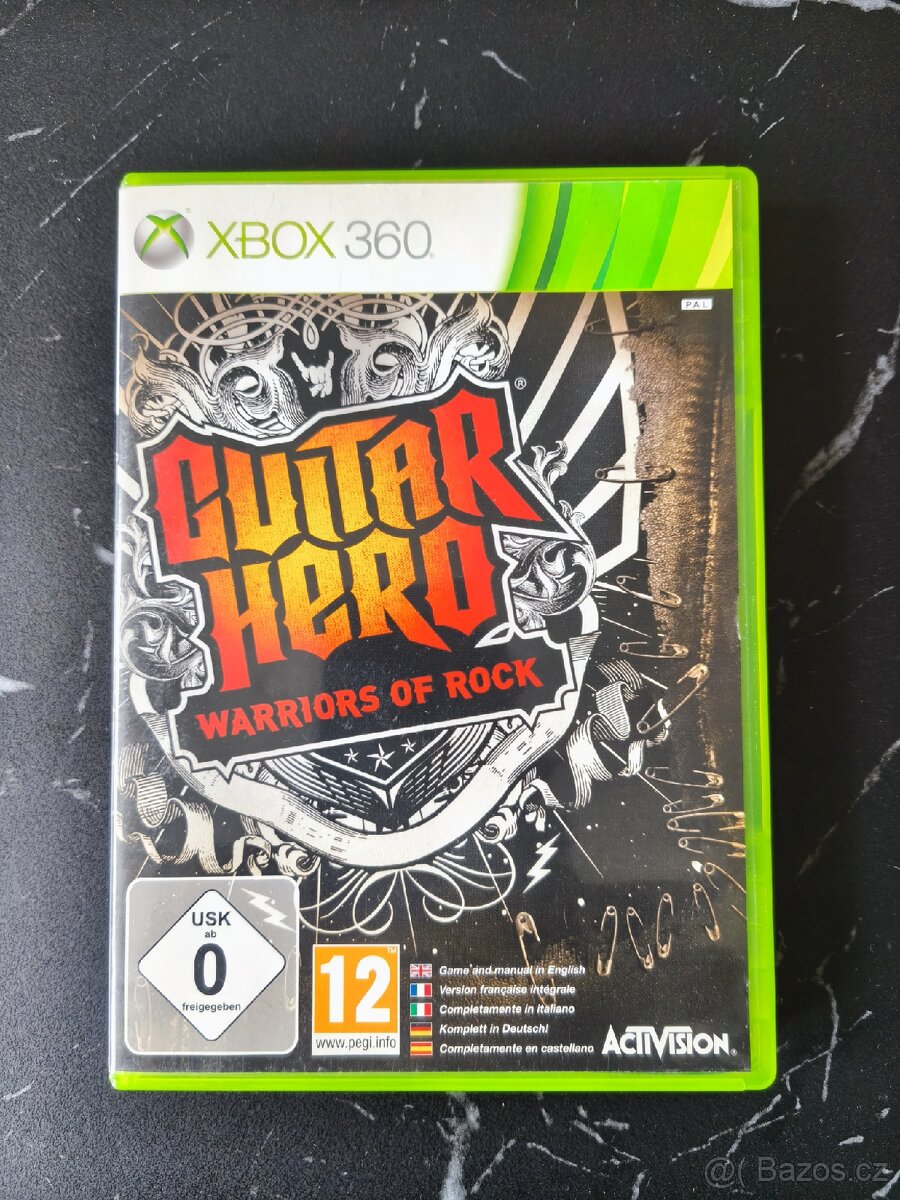 Guitar Hero warrior of rock xbox 360