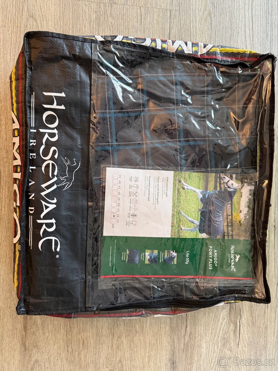 Pony plus deka Horseware ripstop 600D vel. 115cm 50g