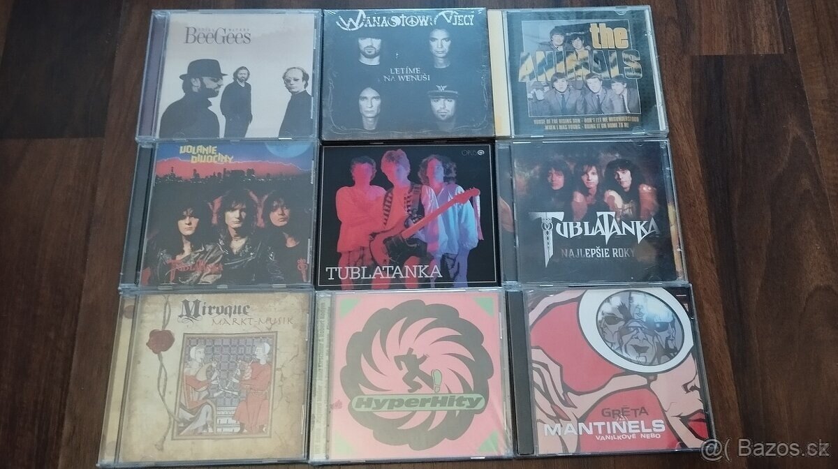 Rock,Metal CD,DVD na predaj,