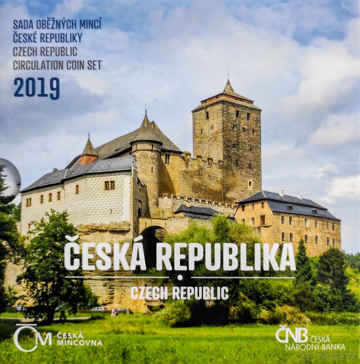 Sada oběžných mincí ČR 2019