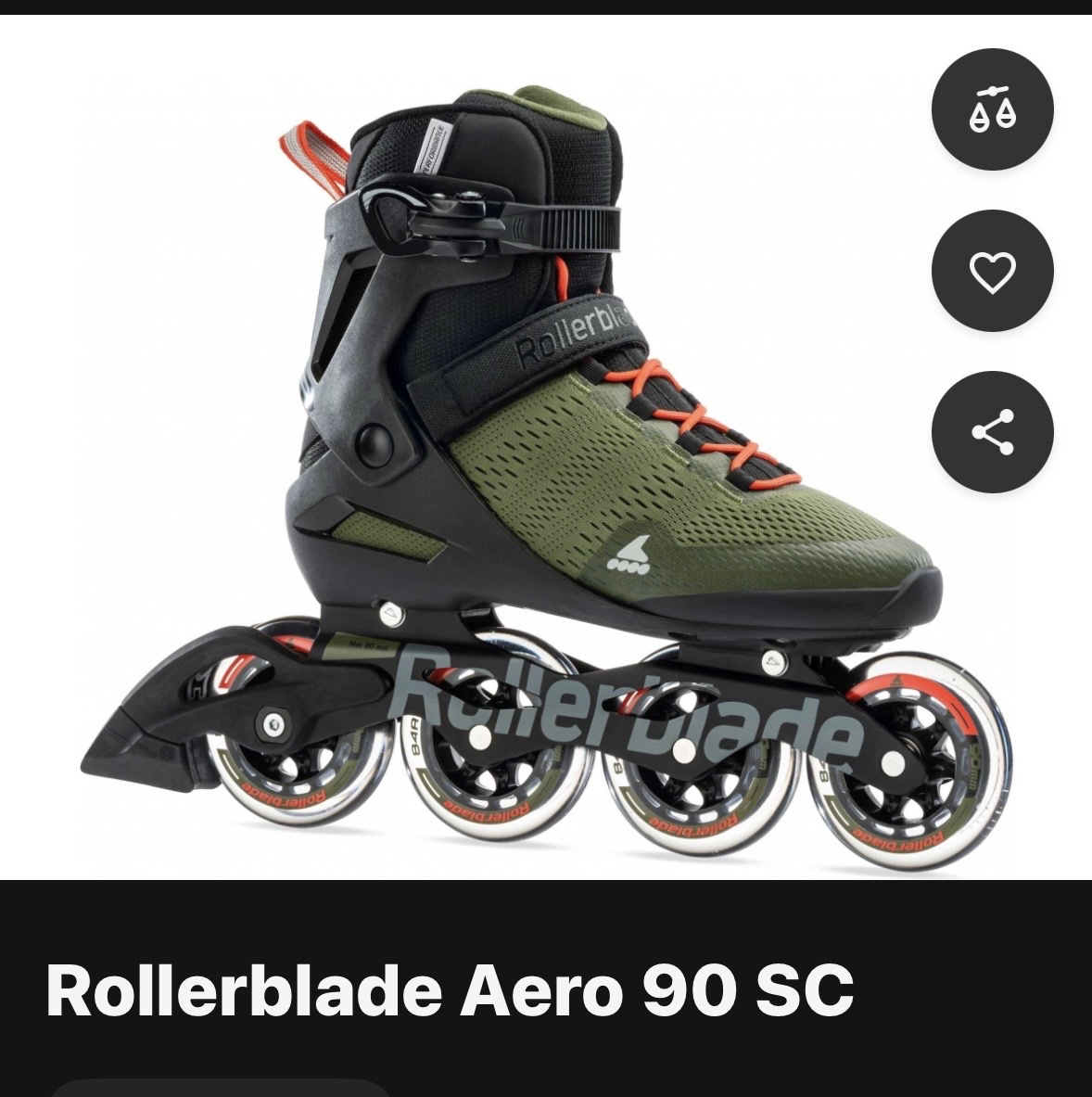 Roller Blade Aero 90 prodám vel. 41