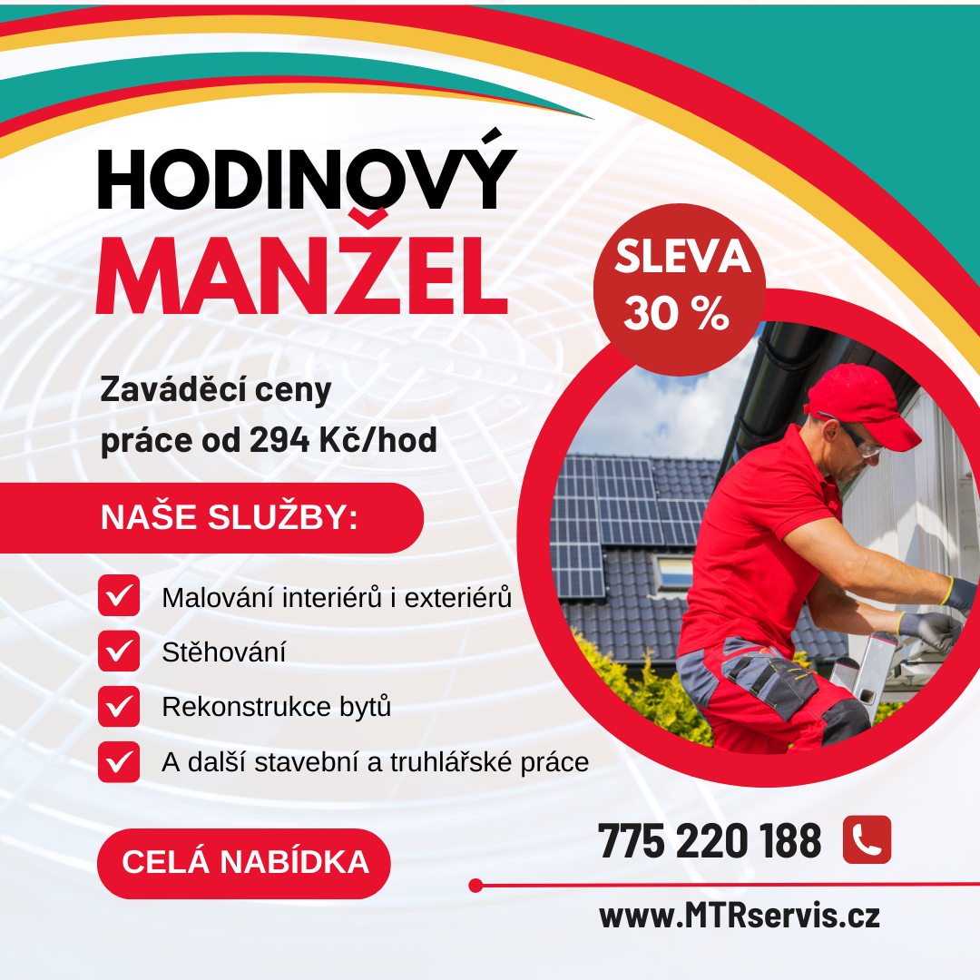 Hodinový manžel Plzeň  775 220 188