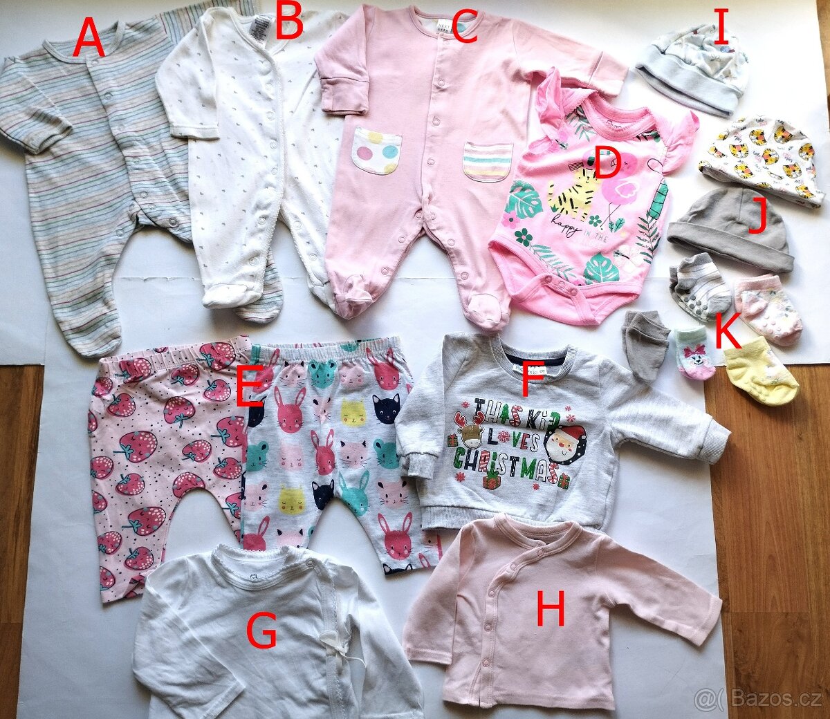 Oblečky pro miminko SET 17 kusů vel. 56-68 - NOVÉ