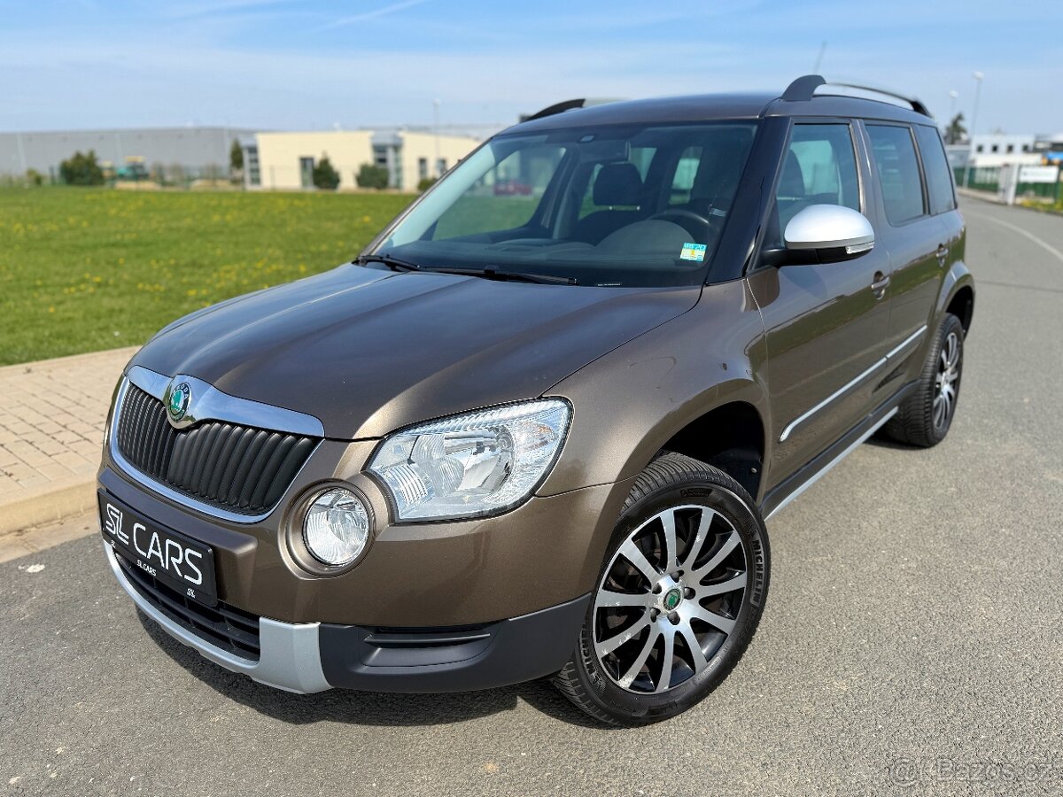 ŠKODA YETI 1.4 TSI 90KW //2011 1.MAJITEL KLIMA TAŽNÉ ROZVODY